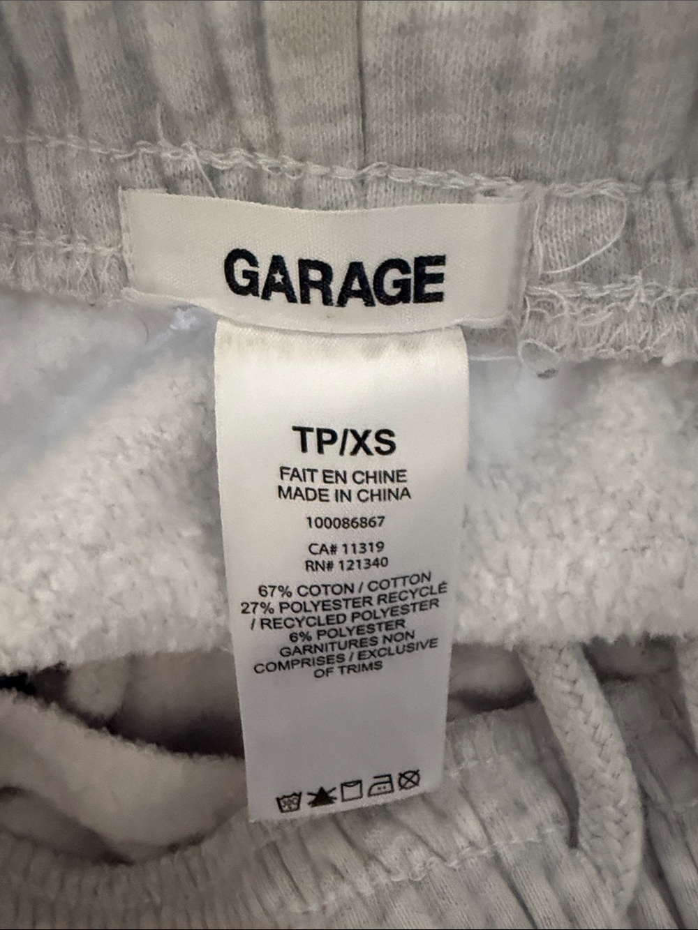 Garage Women's Cargo Sweatpants~ Size: XS - Picture 5 of 7